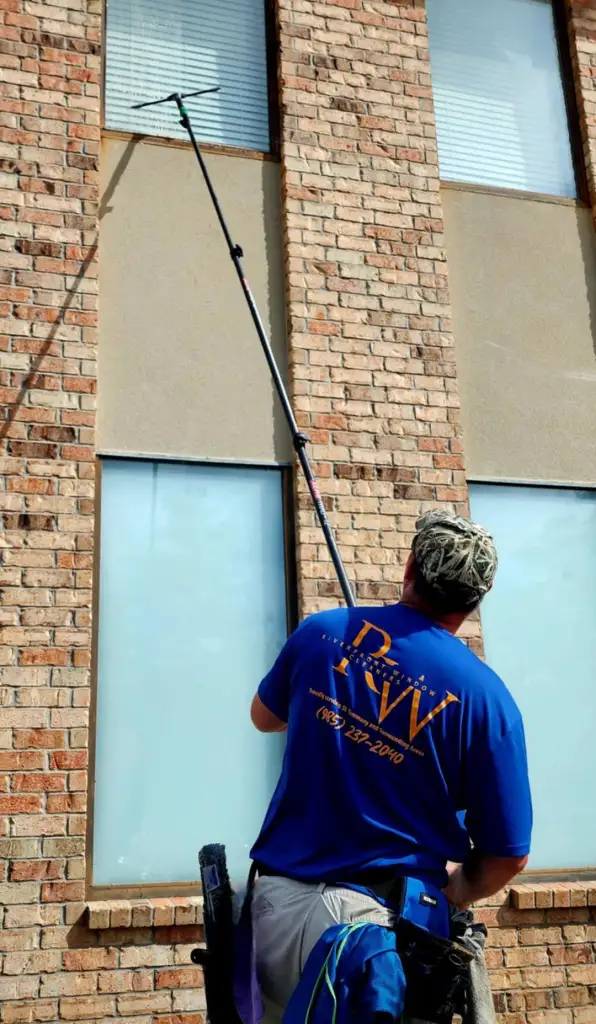 Commercial Window cleaning with Riverfront Window Cleaners in Covington