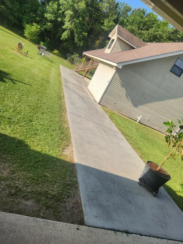pressure washing before Riverfront Window Cleaning in Covington